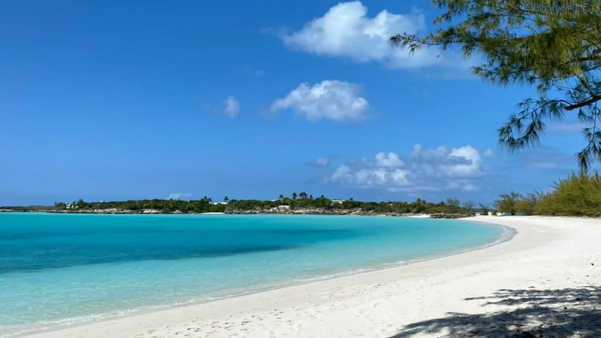Jolly Hall Beach in Exuma